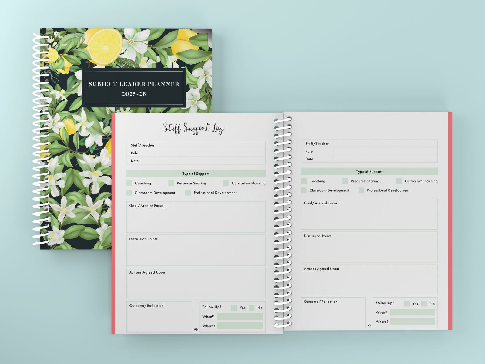 Subject Leader Planner