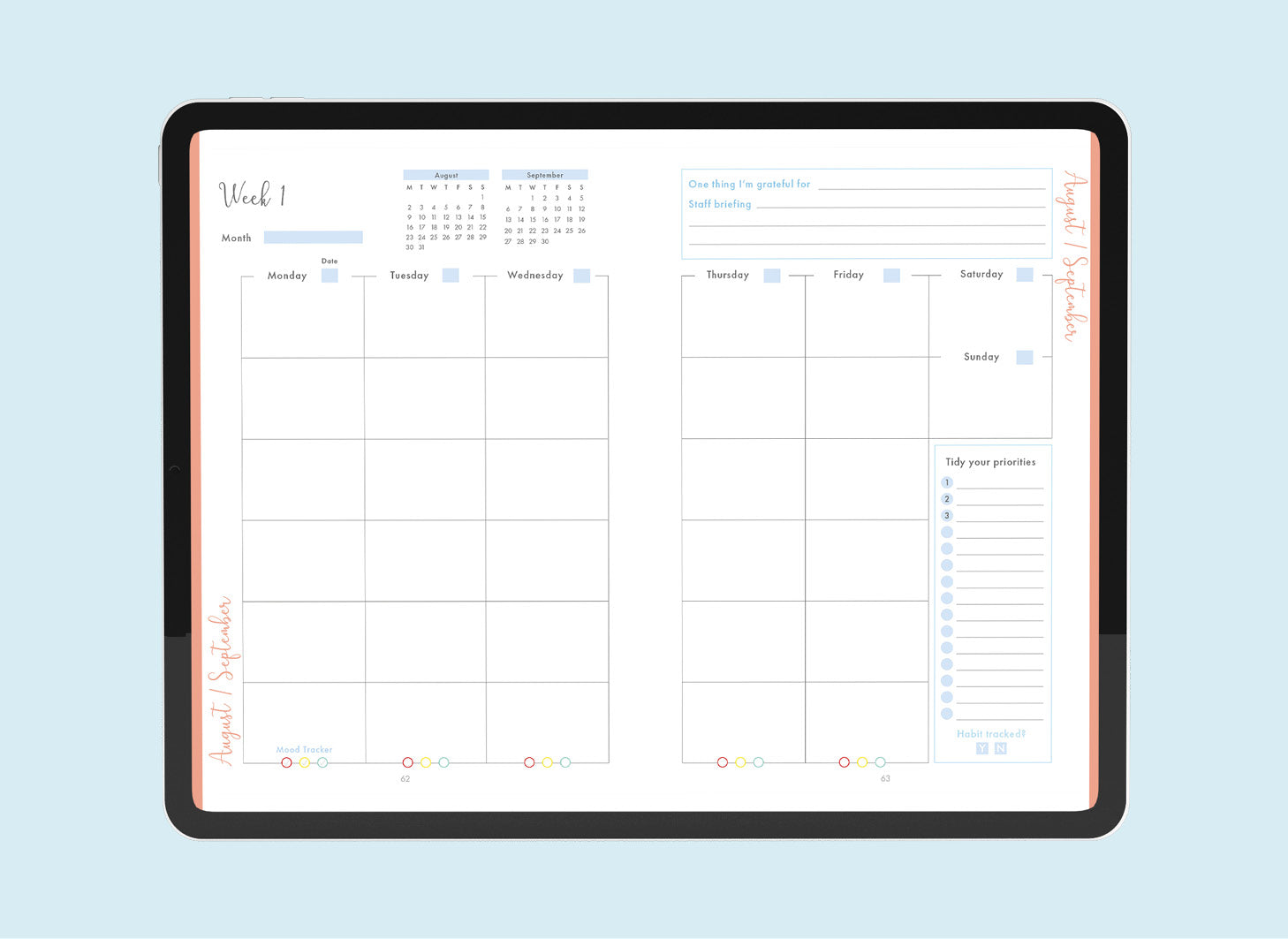2027-28 Digital Teacher Planner