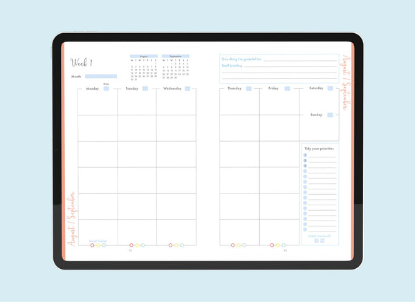 2027-28 Digital Teacher Planner