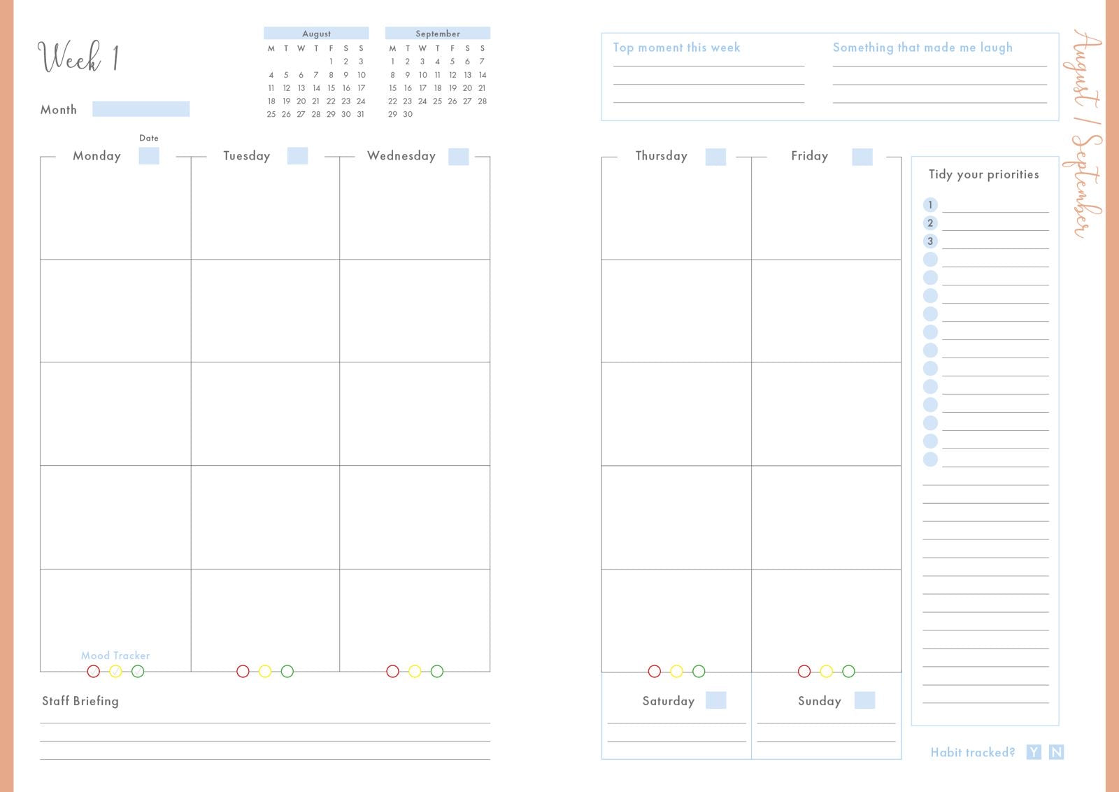 Teacher Planner - Digital Download