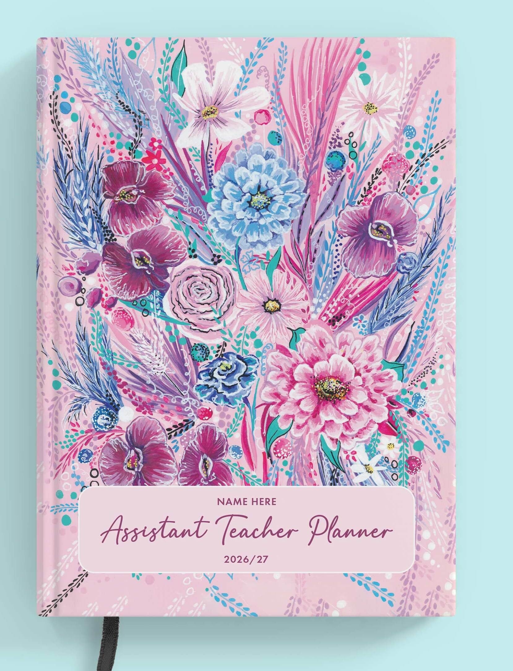 Aurora Bloom Book Assistant Teacher Planner