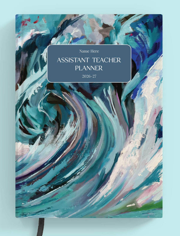 'Calm In The Chaos' Book Assistant Teacher Planner