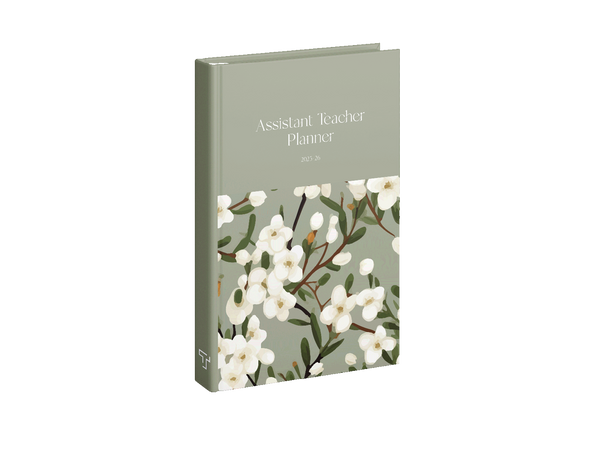 Emerald Blossom - Book Teaching Assistant Planner