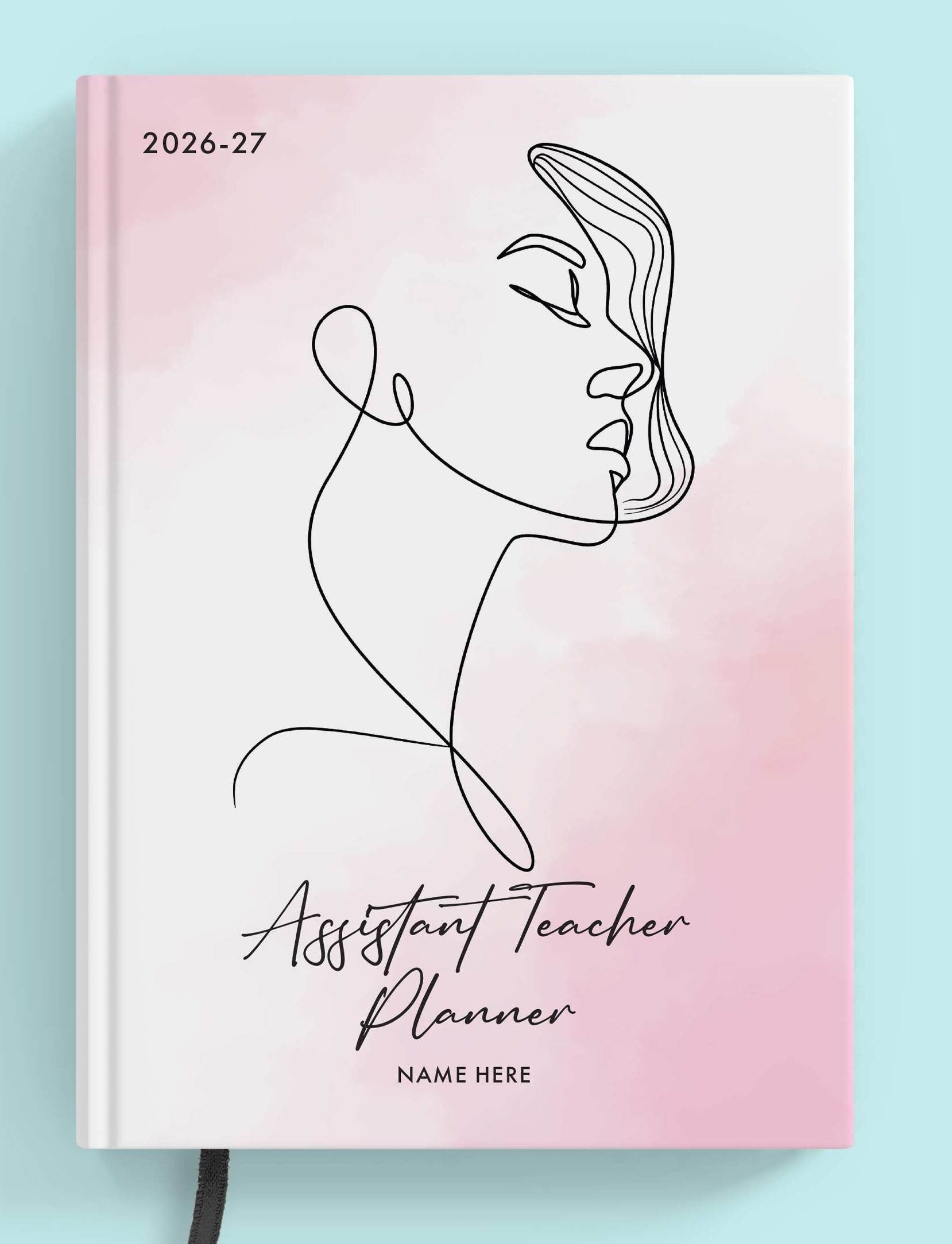 Feminine Elegance Book Assistant Teacher Planner