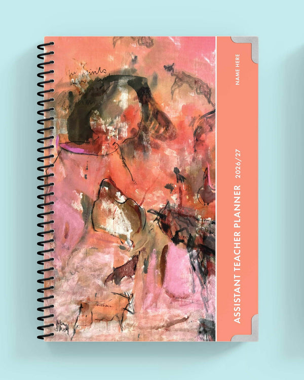 'In Her World' Spiral Assistant Teacher Planner