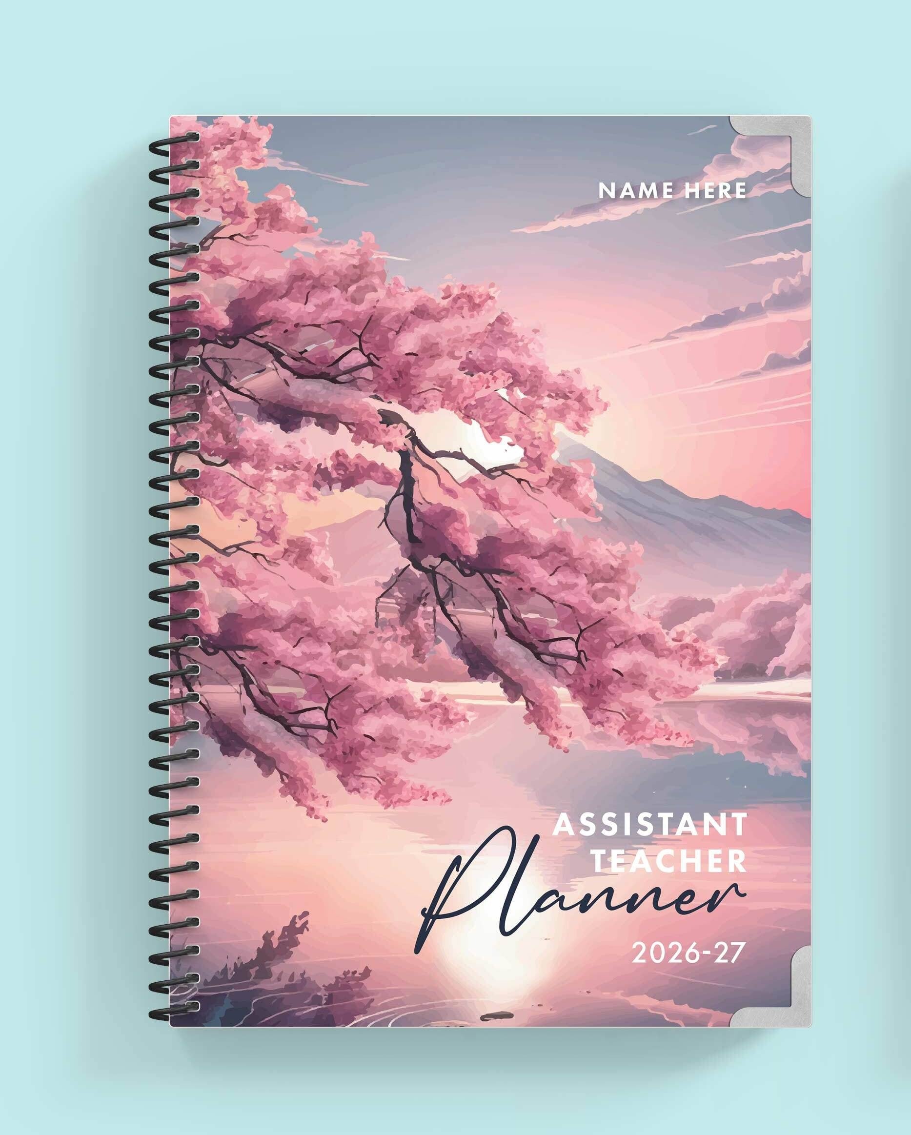 Sakura Spiral Assistant Teacher Planner