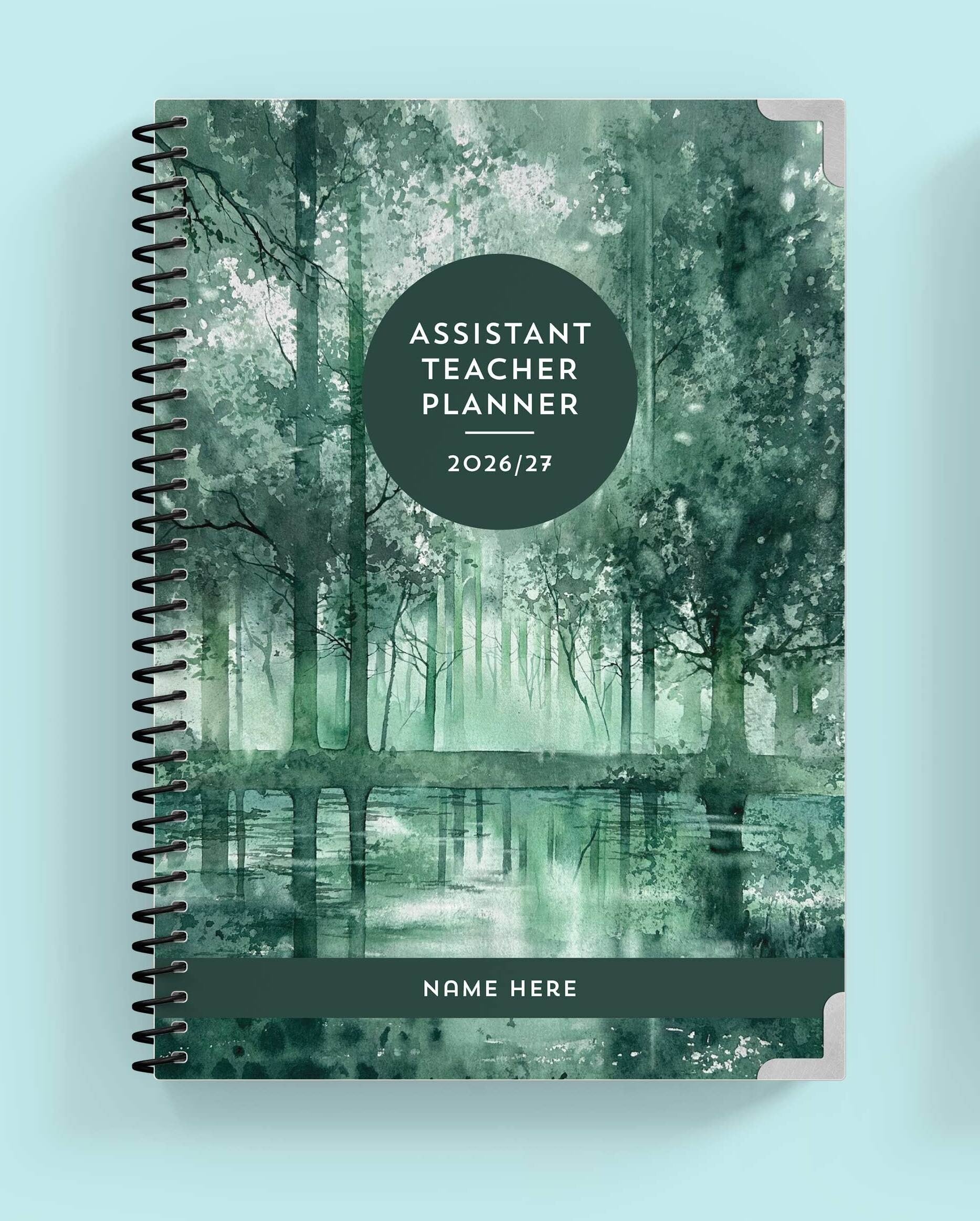'Seeds Of Wisdom' Spiral Assistant Teacher Planner