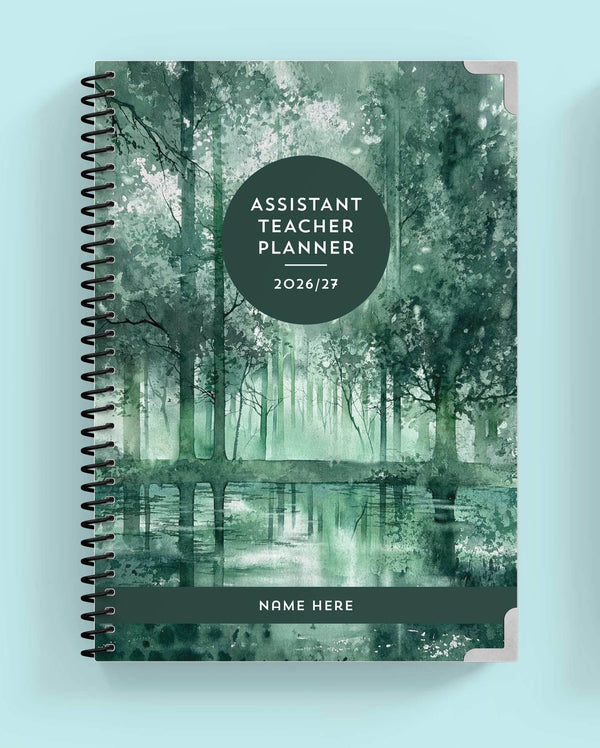 'Seeds Of Wisdom' Spiral Assistant Teacher Planner