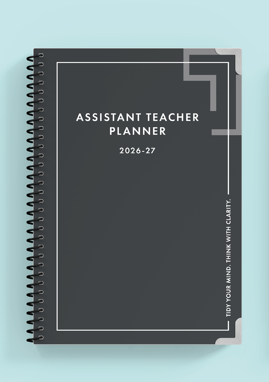 Slate Scholar Spiral Assistant Teacher Planner