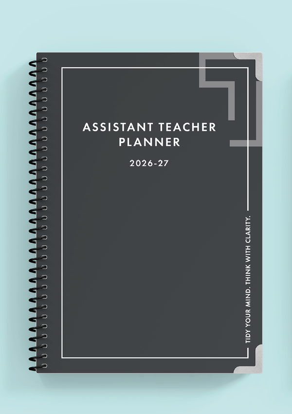 Slate Scholar Spiral Assistant Teacher Planner