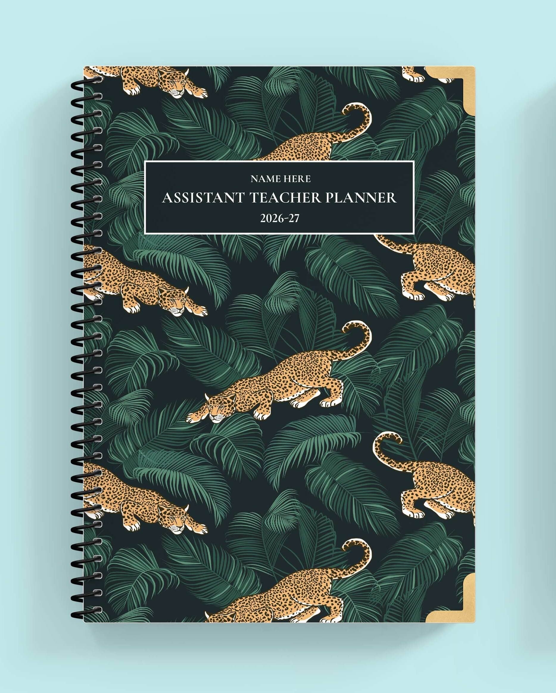 'Teaching Gone Wild' Spiral Assistant Teacher Planner