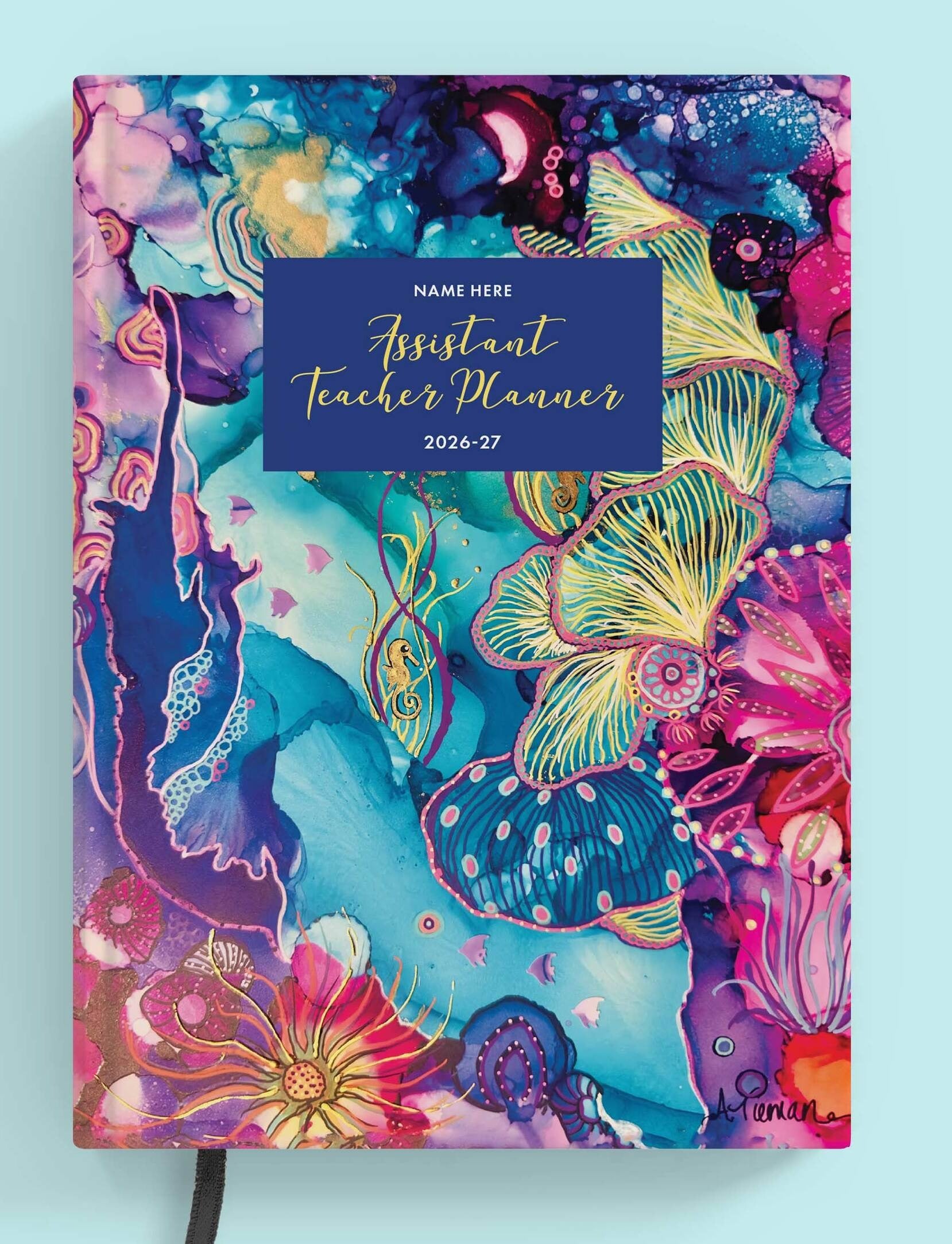 'Tides Of Wonder' Book Assistant Teacher Planner