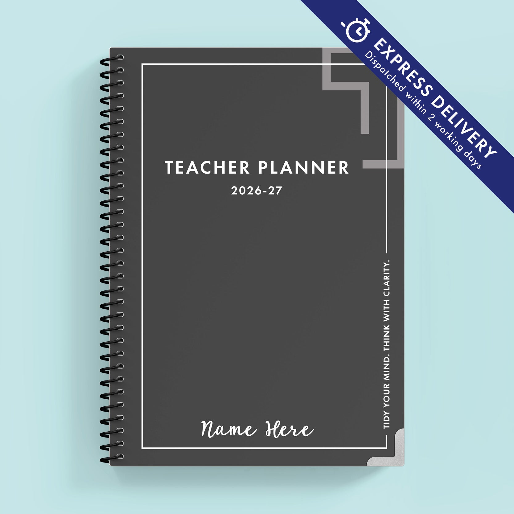 LIMITED EDITION Pink/ Grey Teacher Planner