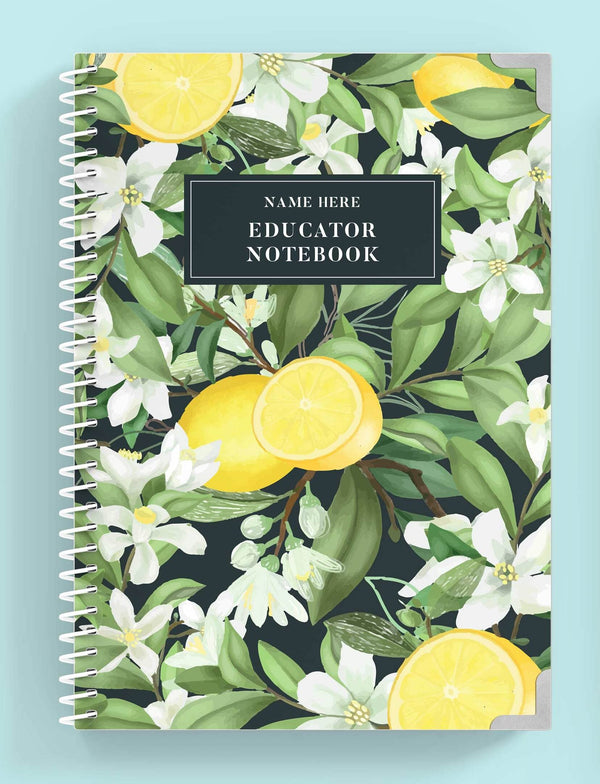Citrus Grove Spiral Educator Notebook