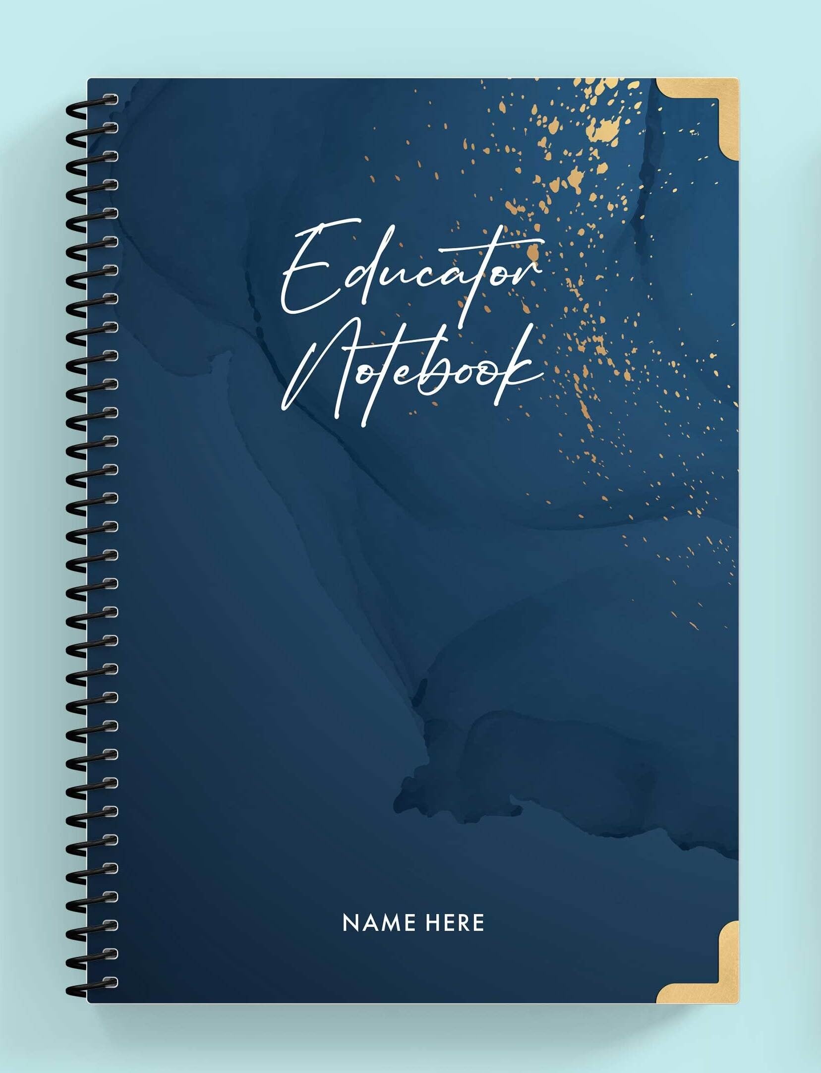 Stellar Sparkle Spiral Educator Notebook
