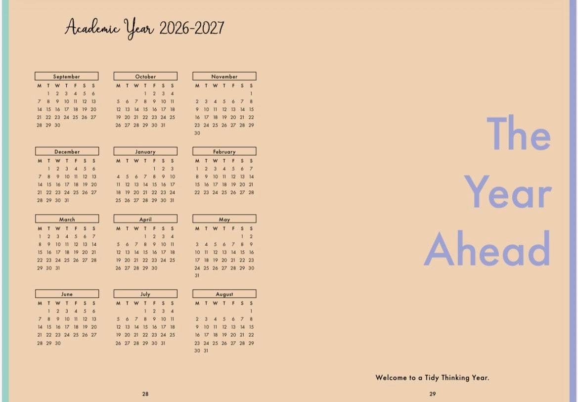Dyslexia-Friendly Digital Teacher Planner