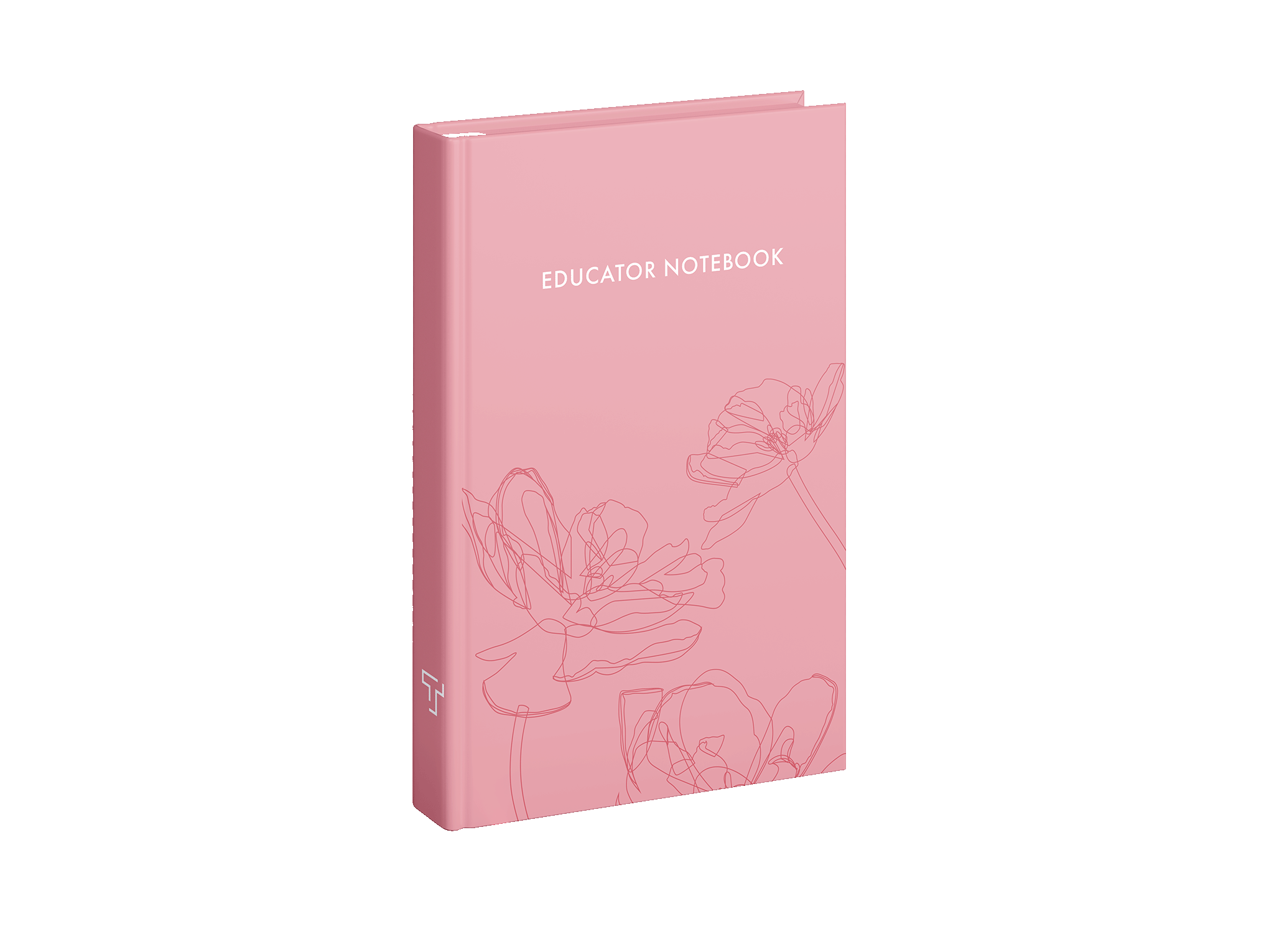 Floral Whisper - Hard Back Book Educator Notebook