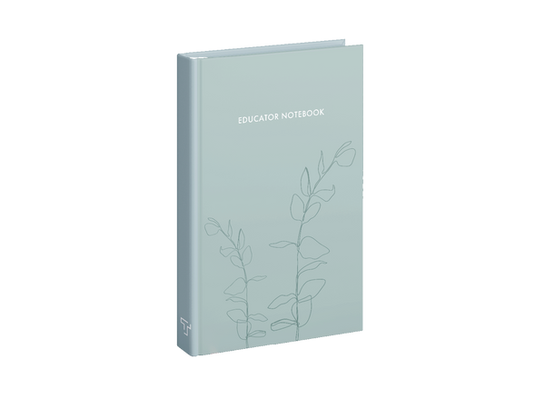 Botanical Serenity - Soft Back Book Educator Notebook