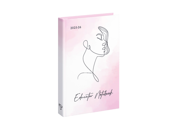Feminine Elegance - Hard Back Book Educator Notebook