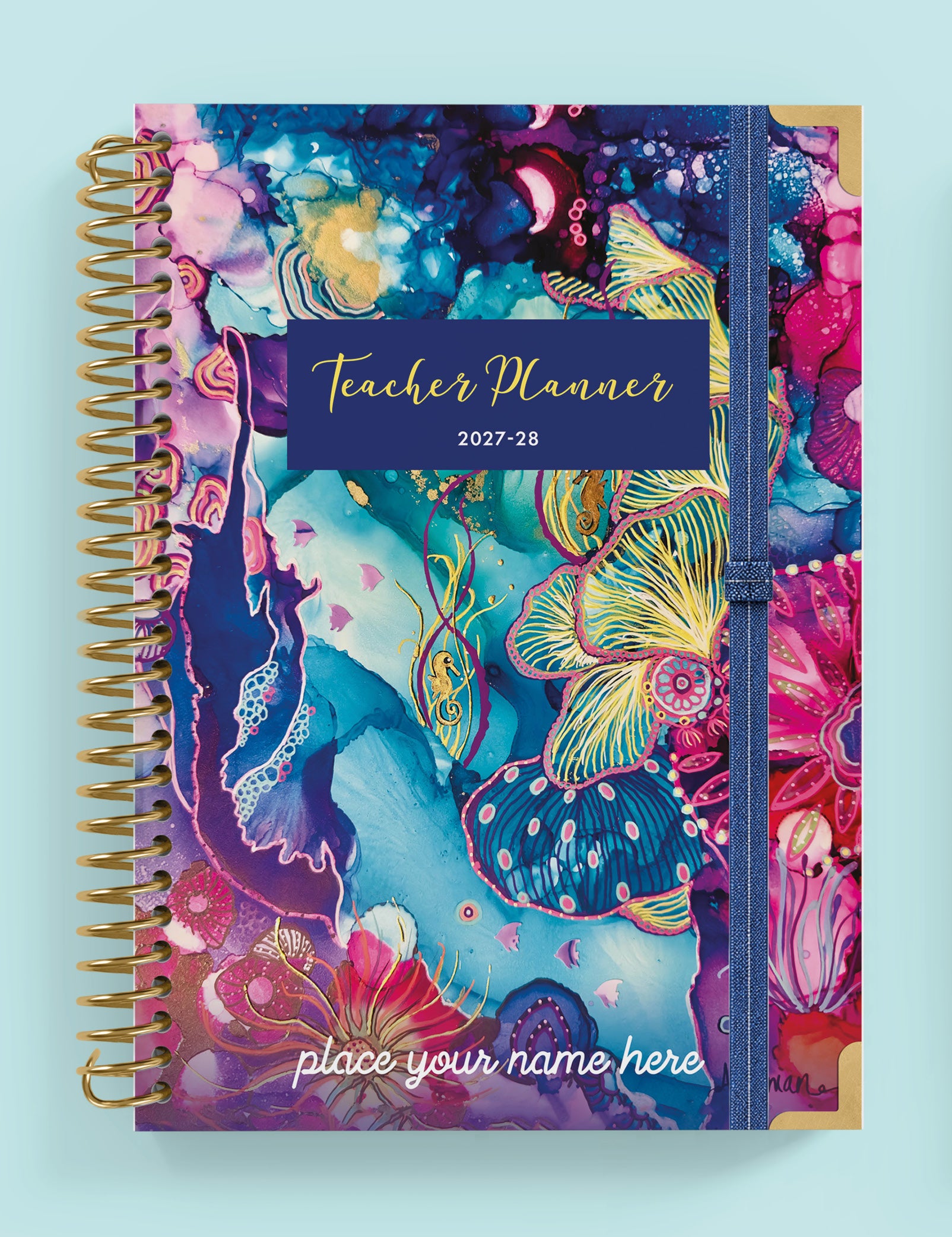 Tides of Wonder Spiral Teacher Planner