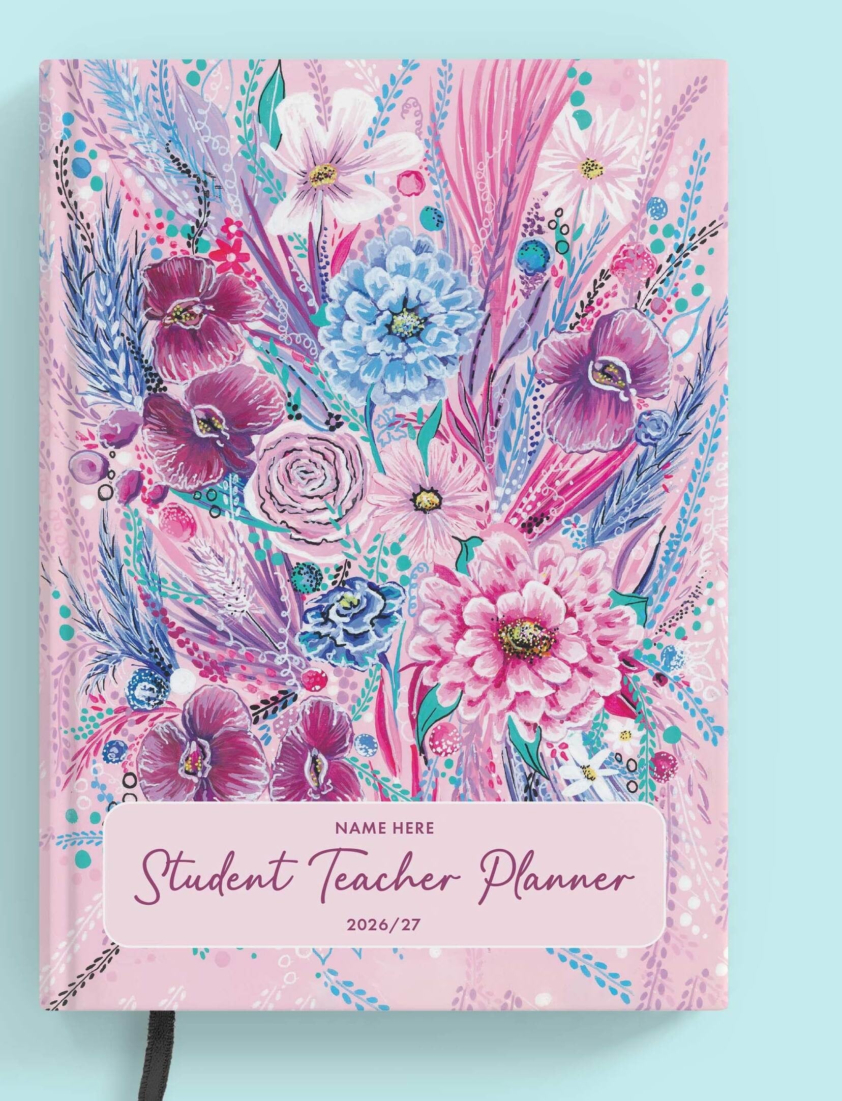 Aurora Bloom Book Student Teacher Planner