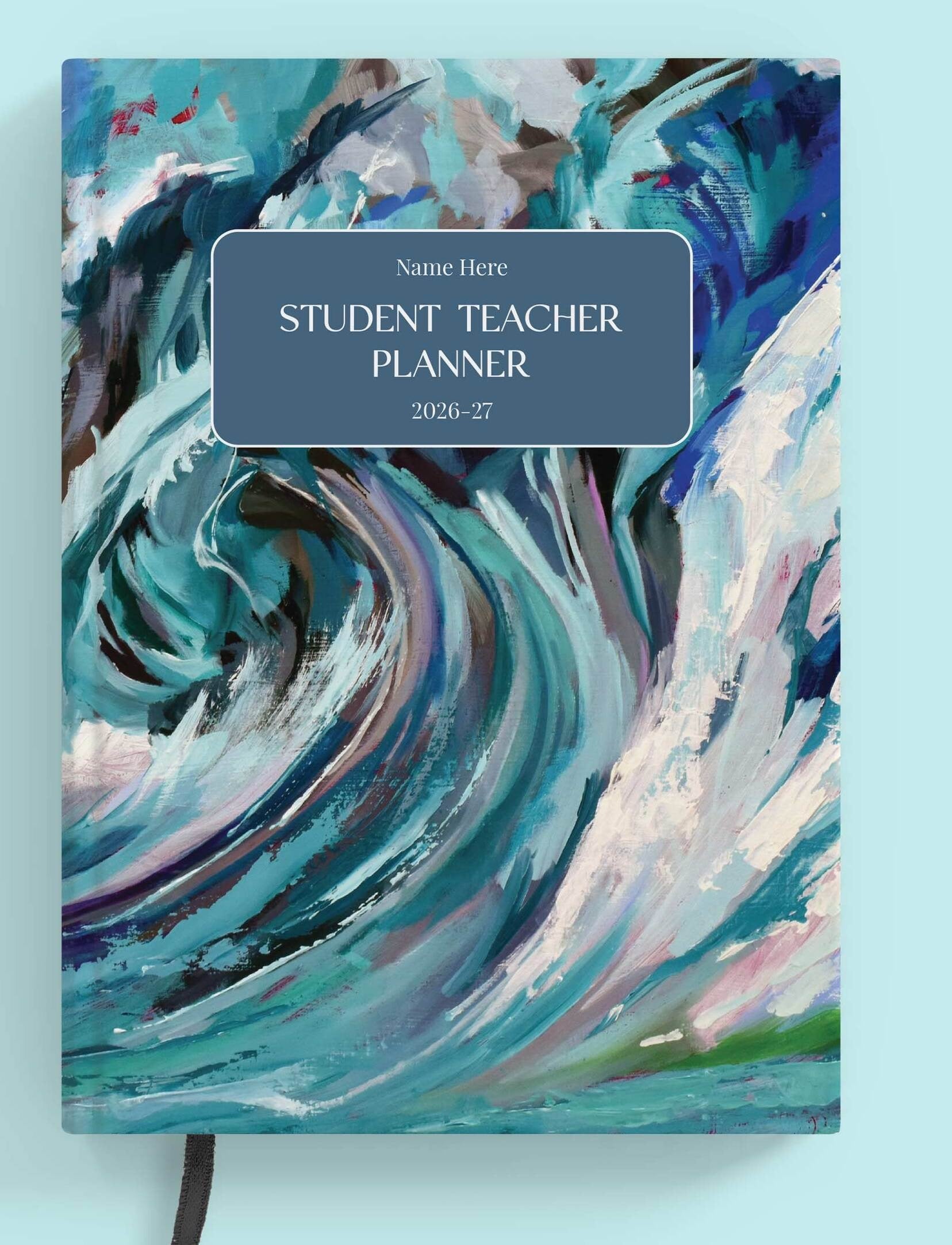 'Calm In The Chaos' Book Student Teacher Planner