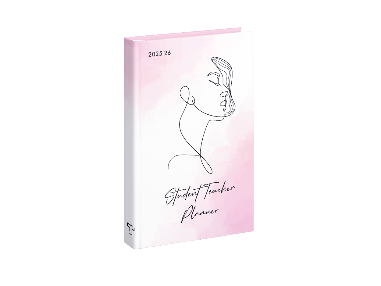 Feminine Elegance - Book Student Teacher Planner
