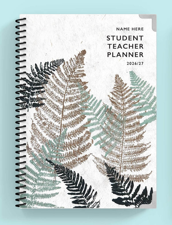 Fern Foundations Spiral Student Teacher Planner