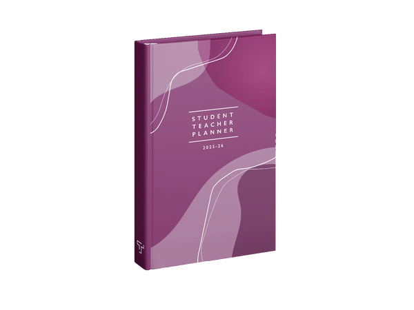 Plum Tide - Book Student Teacher Planner