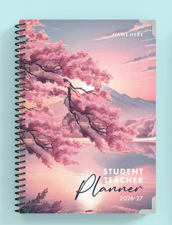 Sakura Spiral Student Teacher Planner