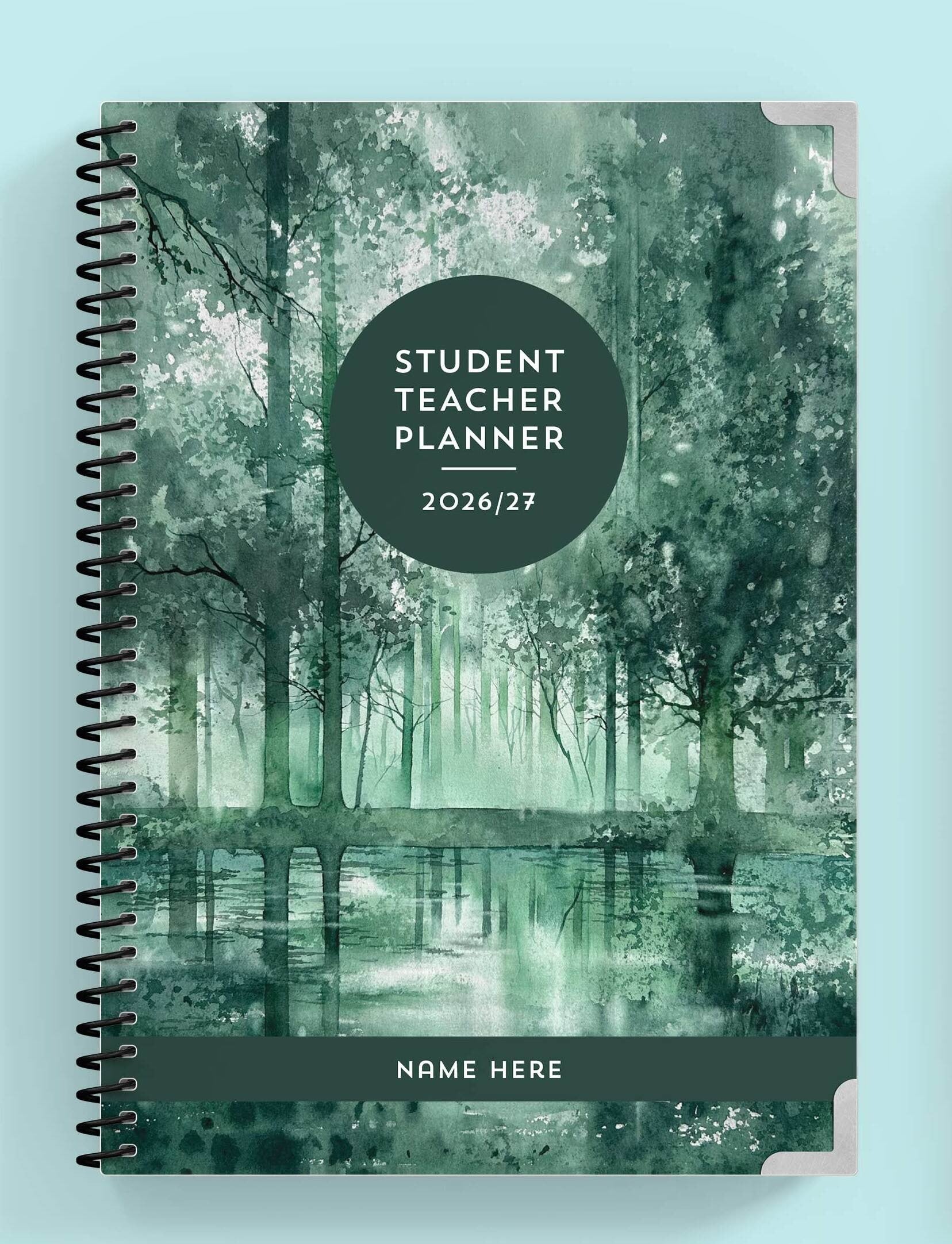 'Seeds Of Wisdom' Spiral Student Teacher Planner
