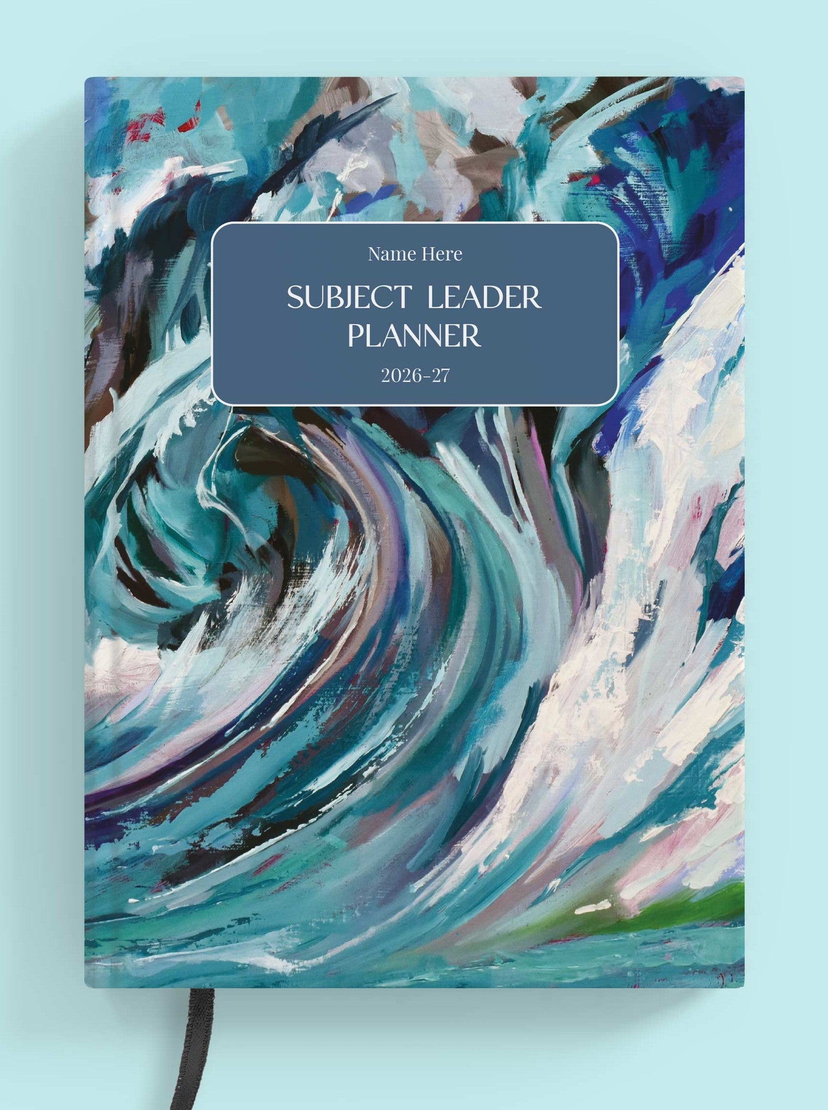 'Calm In The Chaos' Book Subject Leader Planner