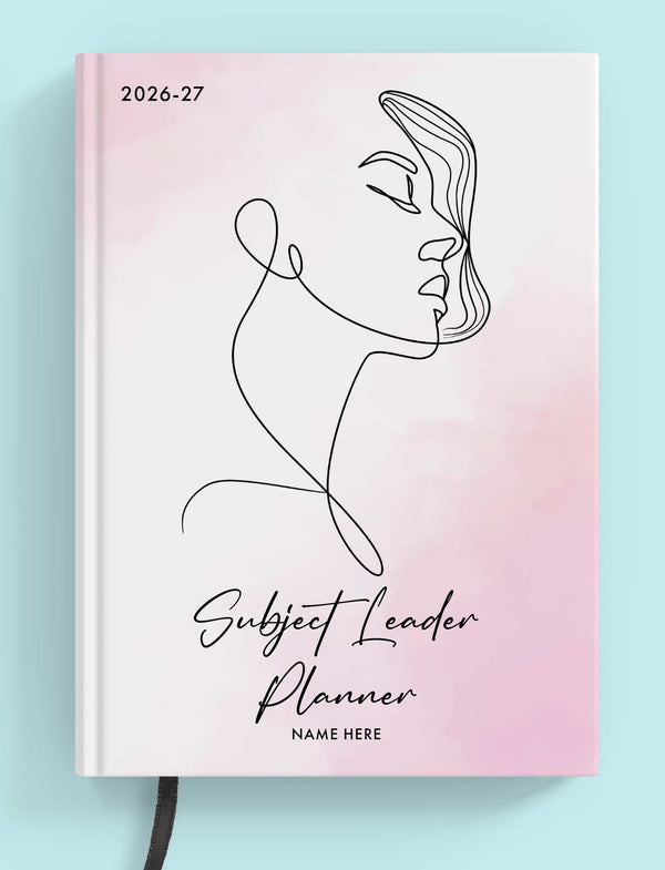 Feminine Elegance Book Subject Leader Planner