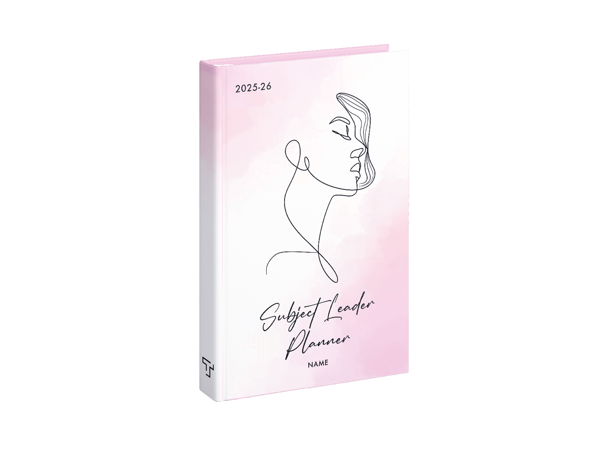 Feminine Elegance - Book Subject Leader Planner
