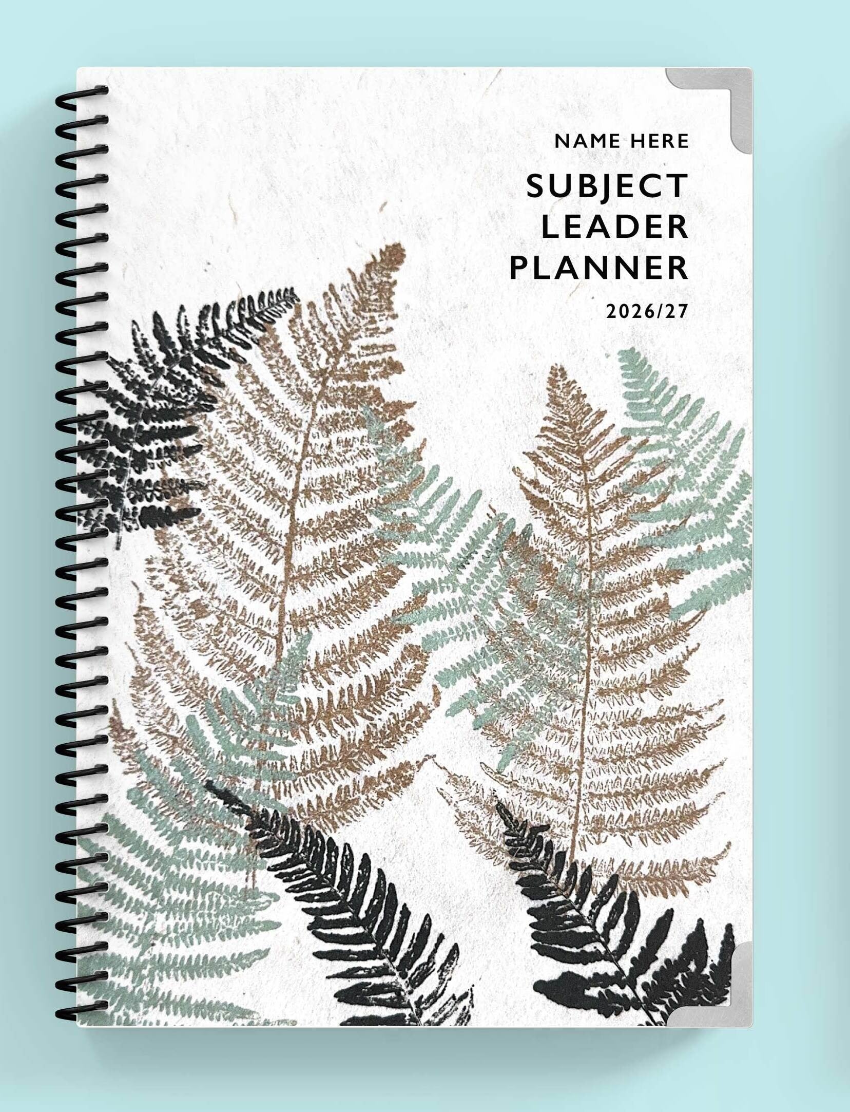 Fern Foundations Spiral Subject Leader Planner