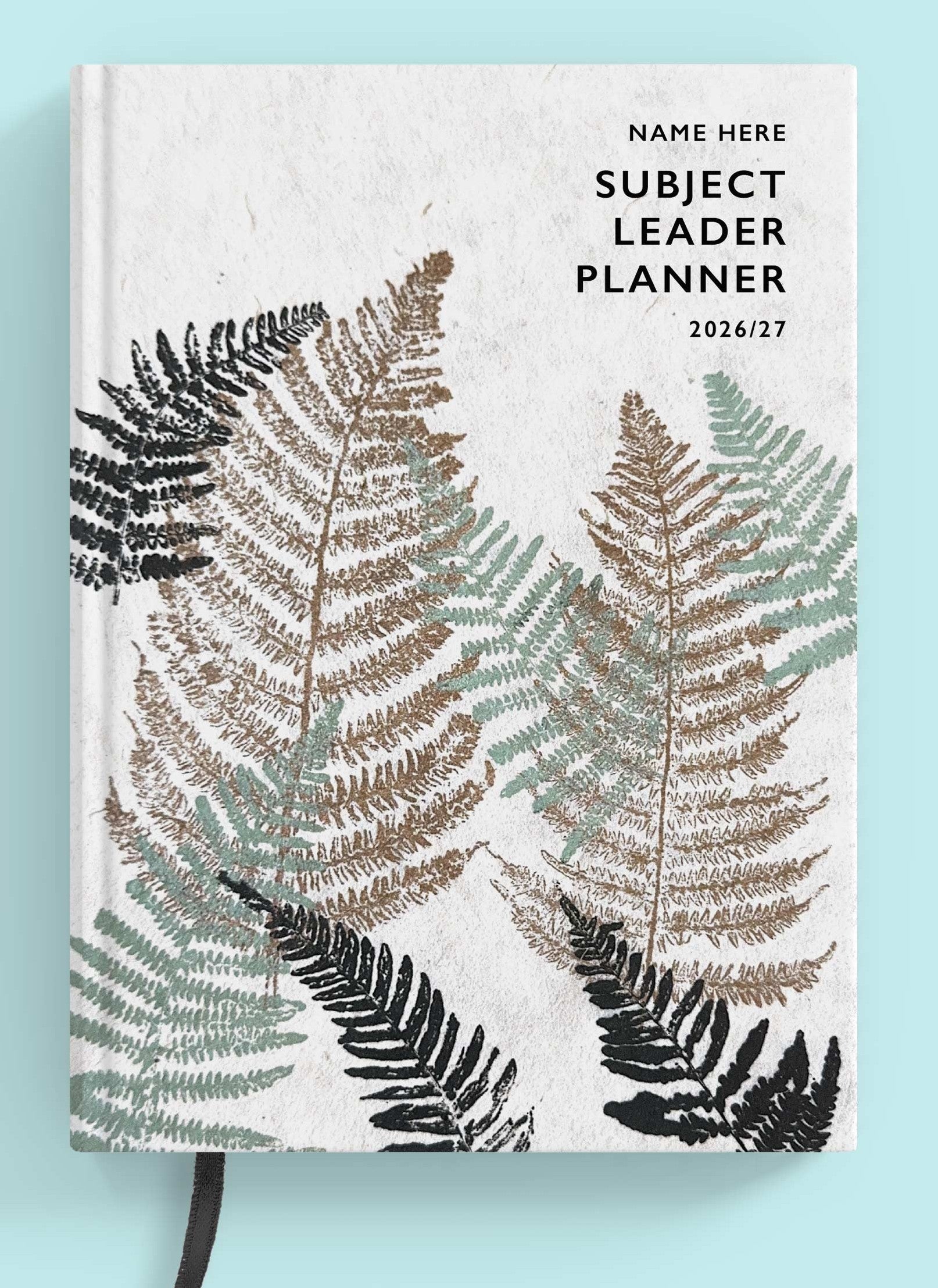 Fern Foundations Book Subject Leader Planner