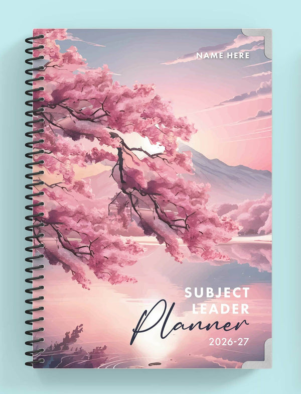 Sakura Spiral Subject Leader Planner