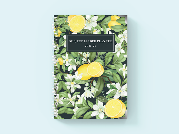 Citrus Grove - Spiral Subject Leader Planner