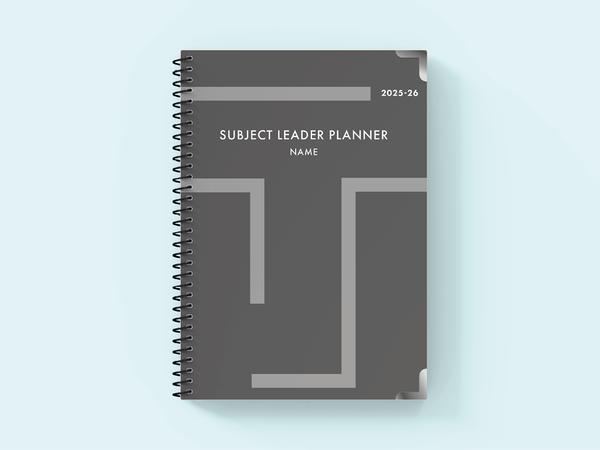 Slate Scholar - Spiral Subject Leader Planner