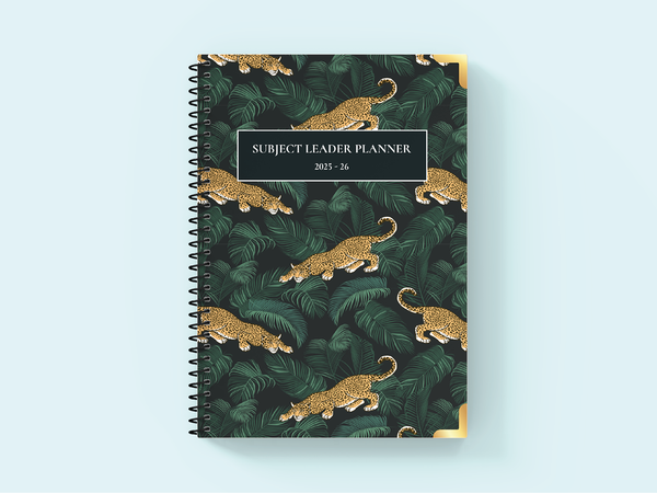 Teaching Gone Wild- Spiral Subject Leader Planner