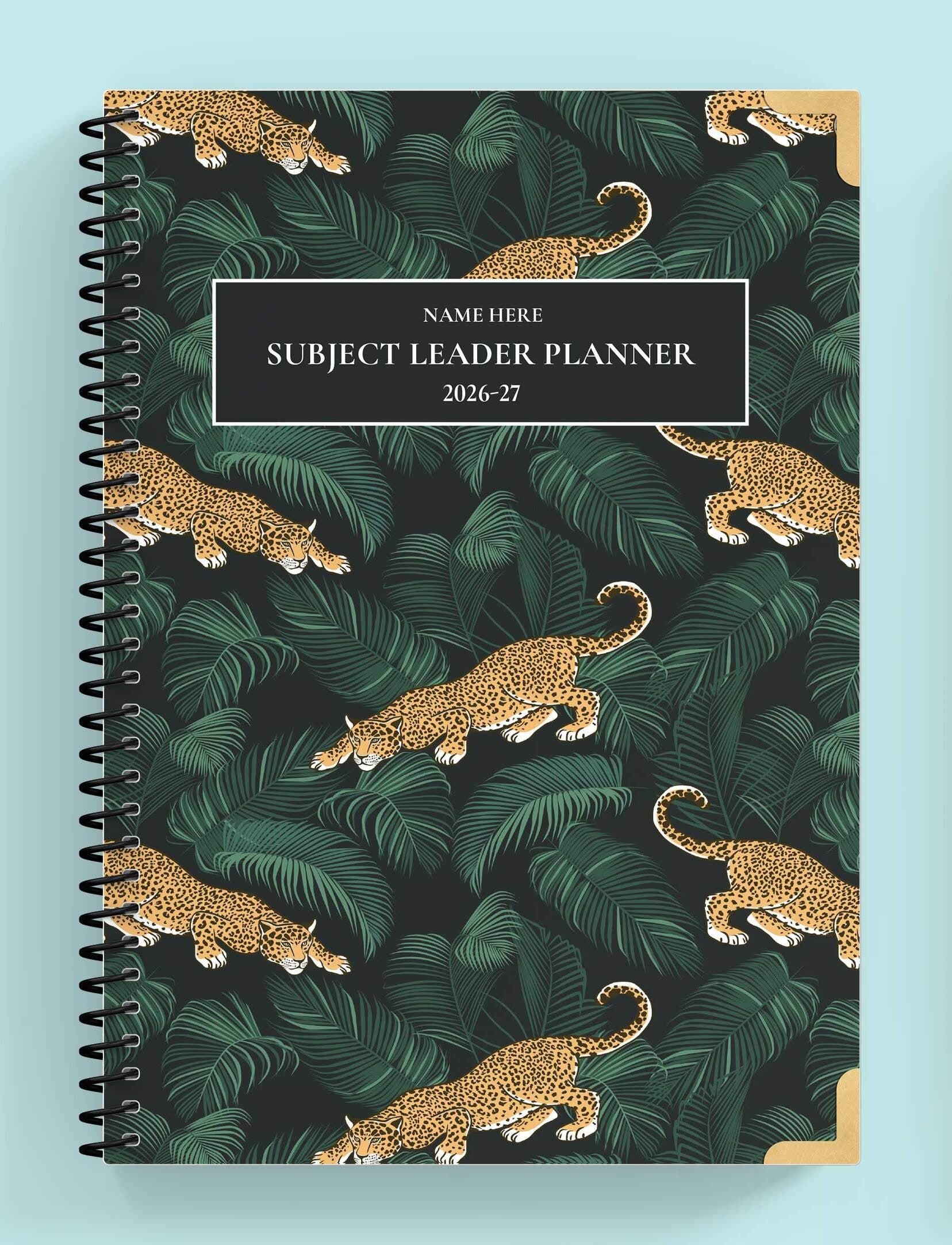 'Teaching Gone Wild' Spiral Subject Leader Planner