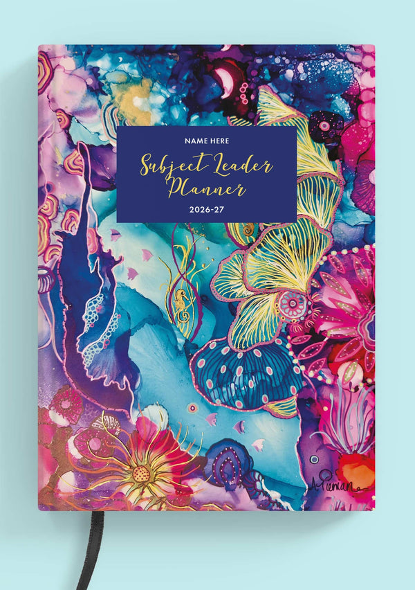 'Tides Of Wisdom' Book Subject Leader Planner