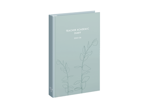 Botanical Serenity - Book Teacher Academic Diary