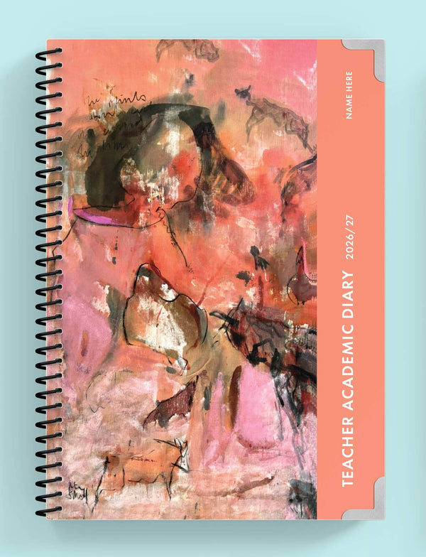 'In Her World' Spiral Teacher Academic Diary