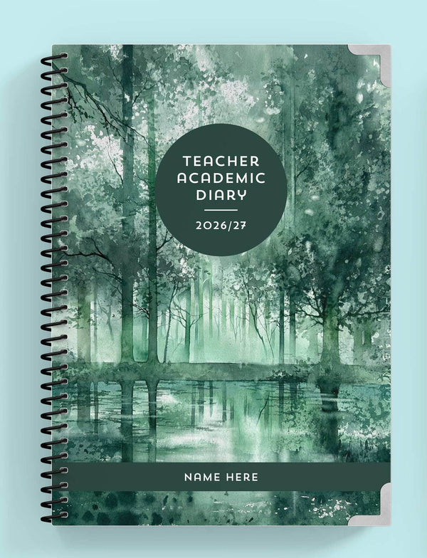 'Seeds Of Wisdom' Spiral Teacher Academic Diary