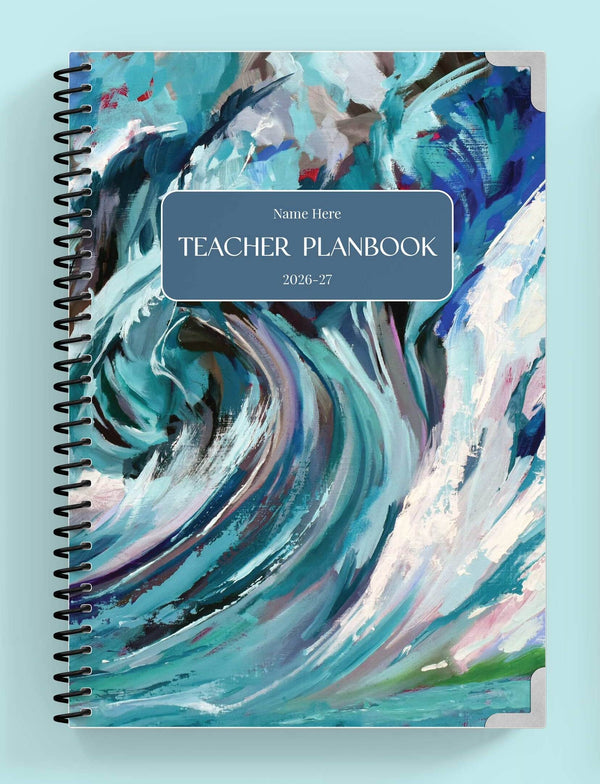 'Calm In The Chaos' Spiral Teacher Planbook