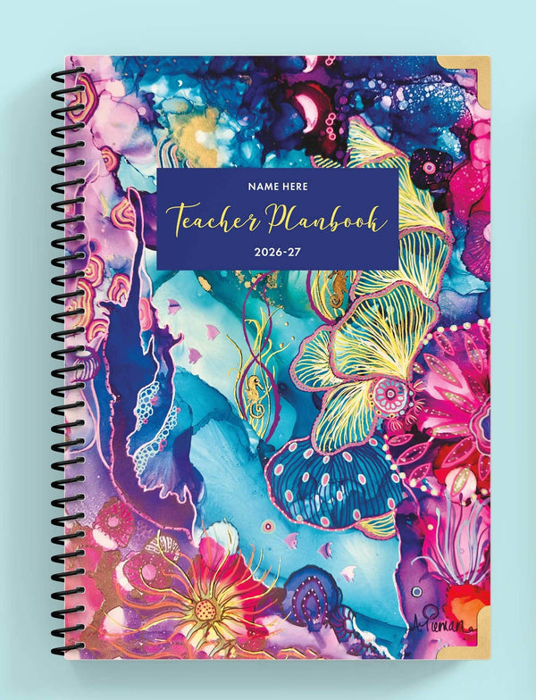 'Tides Of  Wonder' Spiral Teacher Planbook