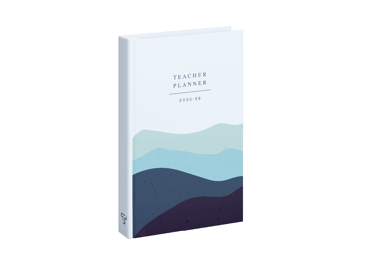 Blue Summit -  Book Teacher Planner