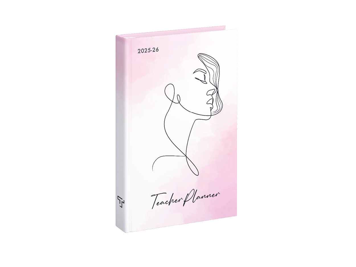 Feminine Elegance - Book Teacher Planner
