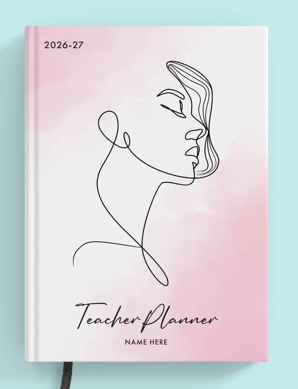 Feminine Elegance Book Teacher Planner